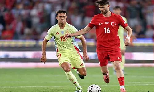 موعد مباراة إسبانيا ضد تركيا تصفيات كأس العالم 2026 والقنوات الناقلة