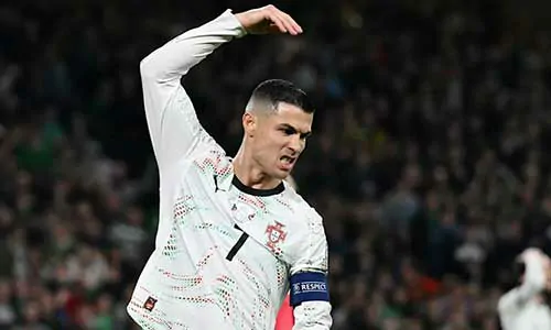 الاتحاد البرتغالي يستعد لتقديم استئناف لرونالدو بسبب البطاقة الحمراء